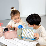 Lunchbox Stainless Steel Sunny Explorer Rose/Pink - Lunchboxen en snackdoosjes Lässig - In den Olifant