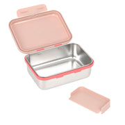 Lunchbox Stainless Steel Sunny Explorer Rose/Pink - Lunchboxen en snackdoosjes Lässig - In den Olifant