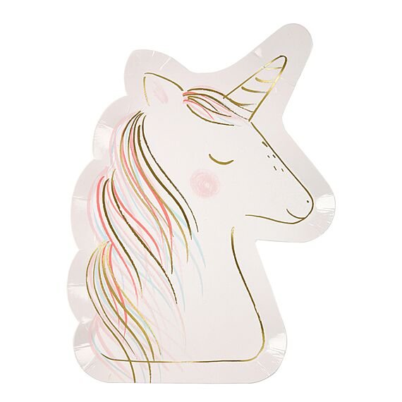 Magical Unicorn Plates - Feestbordjes Meri Meri - In den Olifant