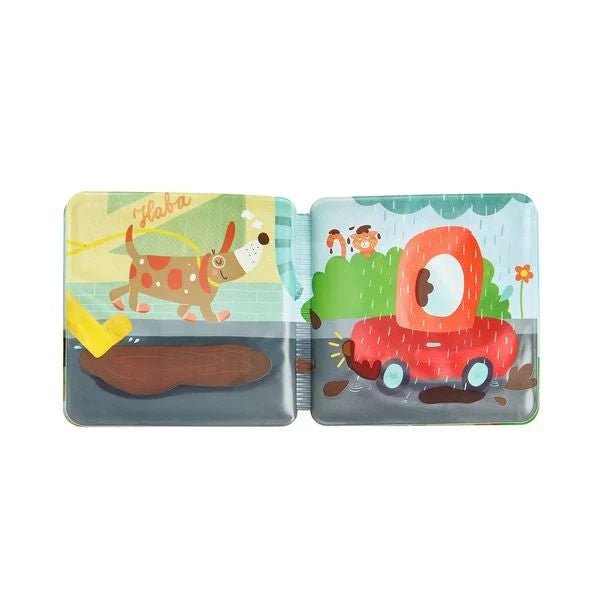 Magisch badboek Wasdag, dag modder! - Badspeelgoed Haba - In den Olifant