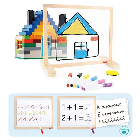 Magisch raam - Tafelmodel Ezel - Kleuren en tekenen Akros Magic Window - In den Olifant