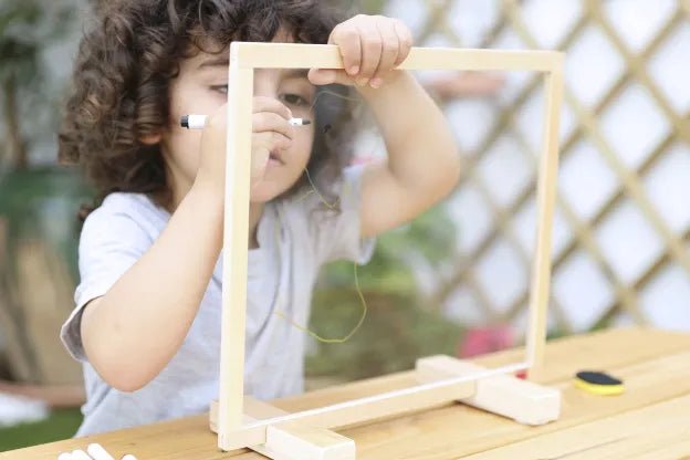 Magisch raam - Tafelmodel Ezel - Kleuren en tekenen Akros Magic Window - In den Olifant
