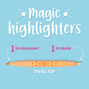 Magische markeerstiften Magic Highlighters - set van 6 - Kleuren en tekenen Legami - In den Olifant