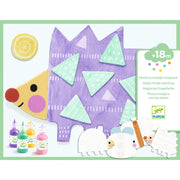 Magische vingerverf set - Kleine vormen - Knutselsets Djeco - In den Olifant