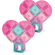 Magna Tiles® Micro Mags Travel Set Heart to Heart - set van 26 - Magnetische bouwspeelgoed Magna Tiles - In den Olifant