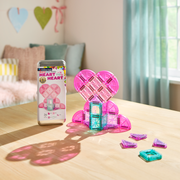 Magna Tiles® Micro Mags Travel Set Heart to Heart - set van 26 - Magnetische bouwspeelgoed Magna Tiles - In den Olifant