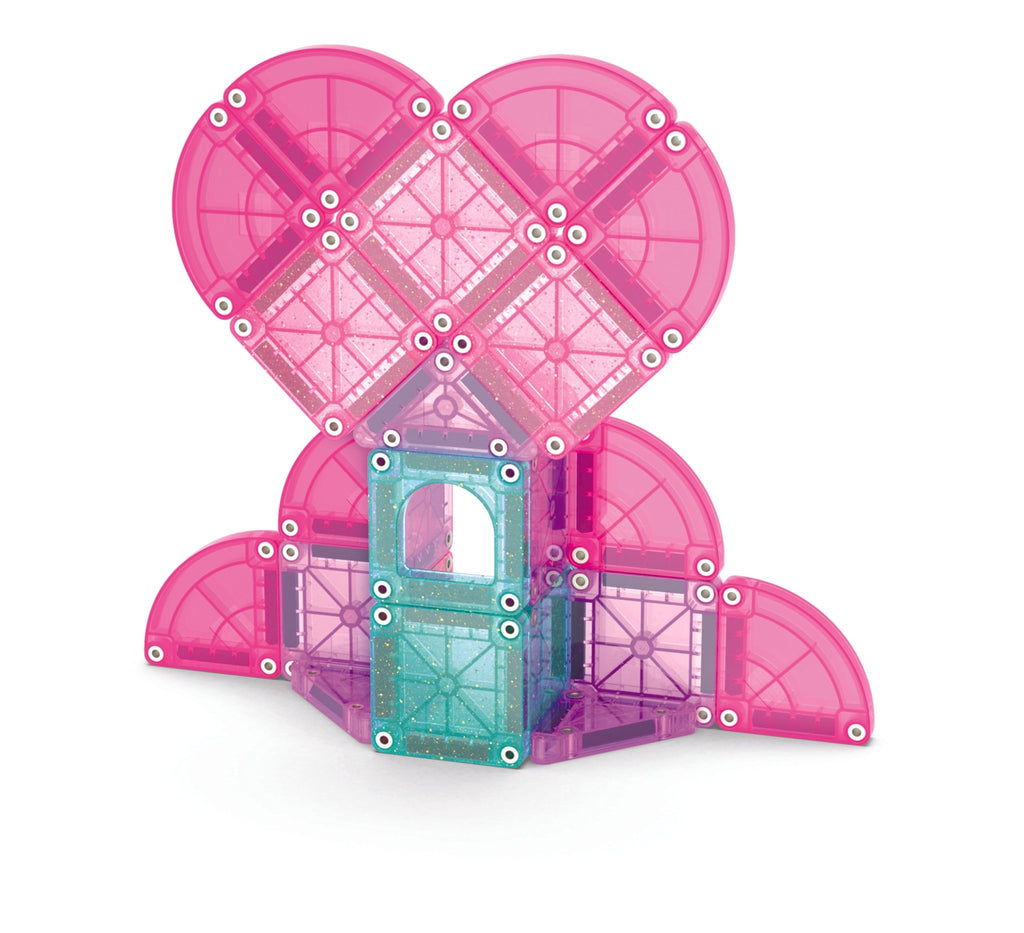 Magna Tiles® Micro Mags Travel Set Heart to Heart - set van 26 - Magnetische bouwspeelgoed Magna Tiles - In den Olifant