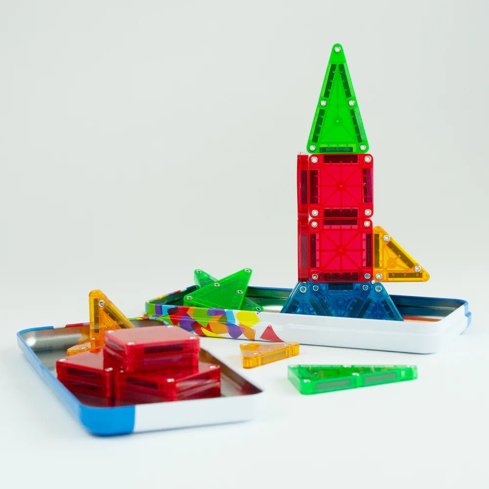 Magna Tiles® Micro Mags Travel Set - set van 26 - Magnetische bouwspeelgoed Magna Tiles - In den Olifant