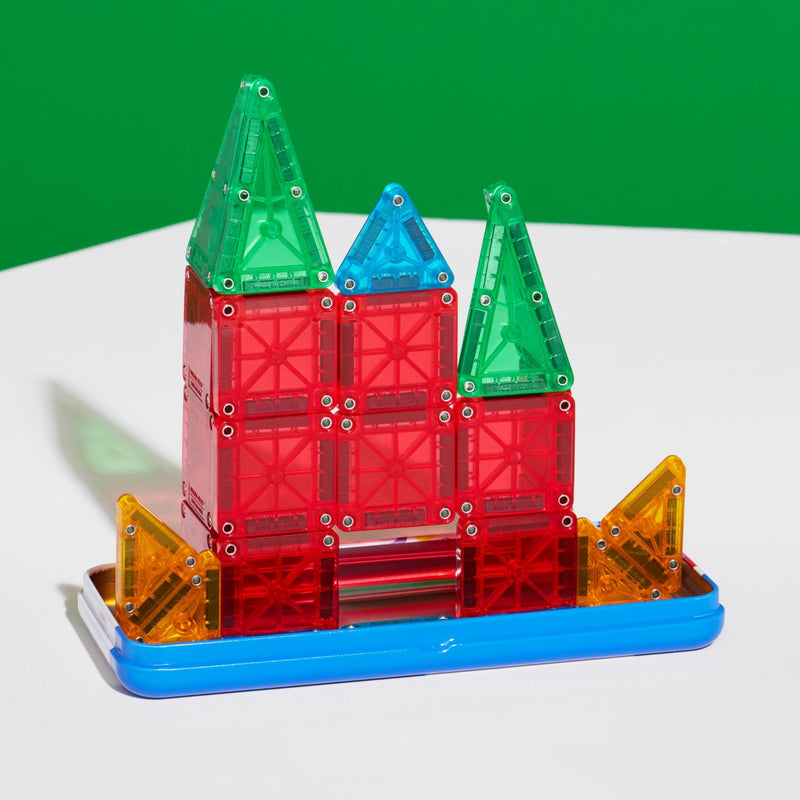 Magna Tiles® Micro Mags Travel Set - set van 26 - Magnetische bouwspeelgoed Magna Tiles - In den Olifant