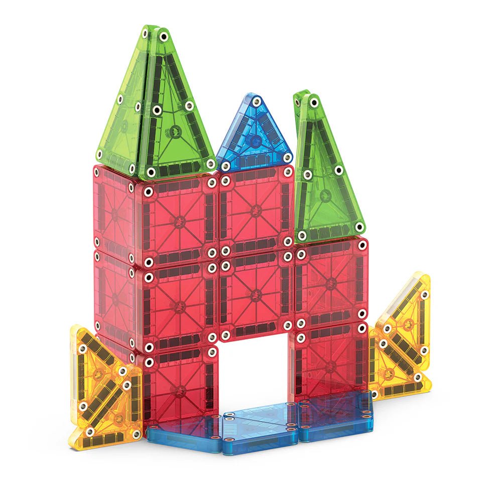 Magna Tiles® Micro Mags Travel Set - set van 26 - Magnetische bouwspeelgoed Magna Tiles - In den Olifant