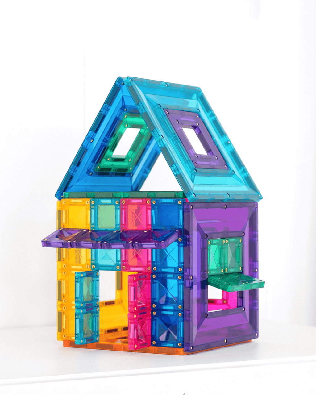 Magneetspeelgoed Bright Portal Pack - set van 48 - Magnetische bouwspeelgoed Connetix - In den Olifant