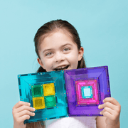 Magneetspeelgoed Bright Portal Pack - set van 48 - Magnetische bouwspeelgoed Connetix - In den Olifant