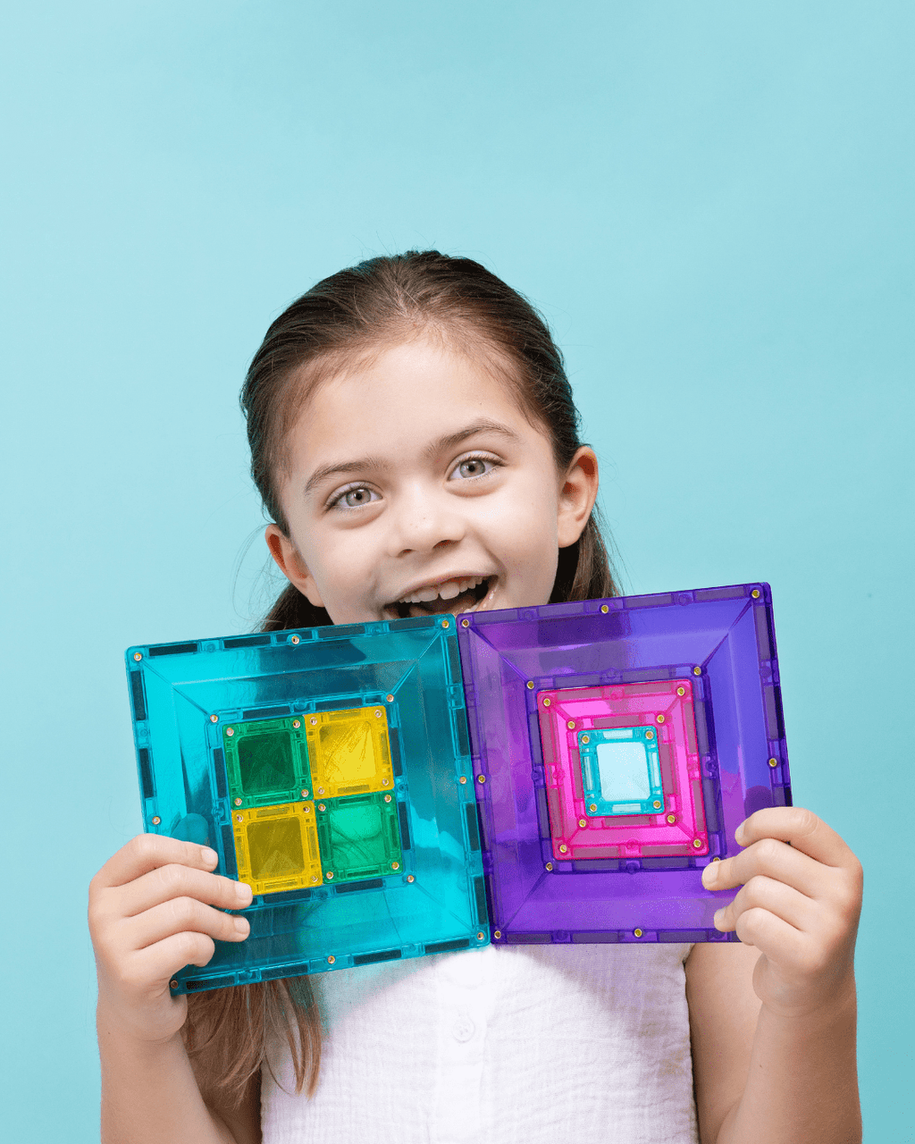 Magneetspeelgoed Bright Portal Pack - set van 48 - Magnetische bouwspeelgoed Connetix - In den Olifant