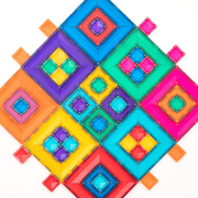 Magneetspeelgoed Bright Portal Pack - set van 48 - Magnetische bouwspeelgoed Connetix - In den Olifant