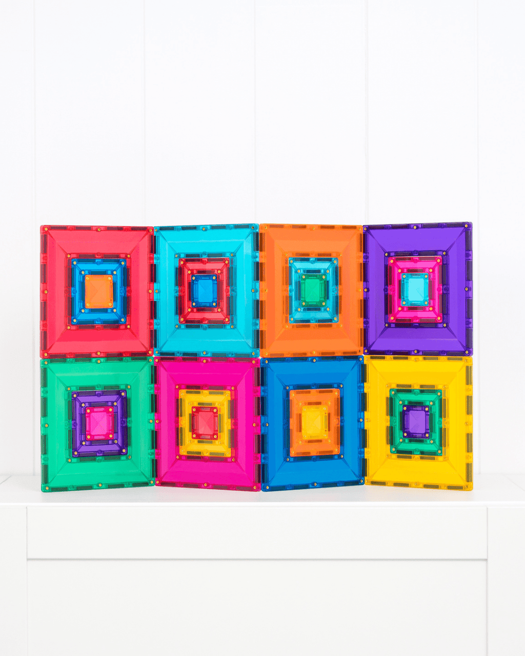 Magneetspeelgoed Bright Portal Pack - set van 48 - Magnetische bouwspeelgoed Connetix - In den Olifant