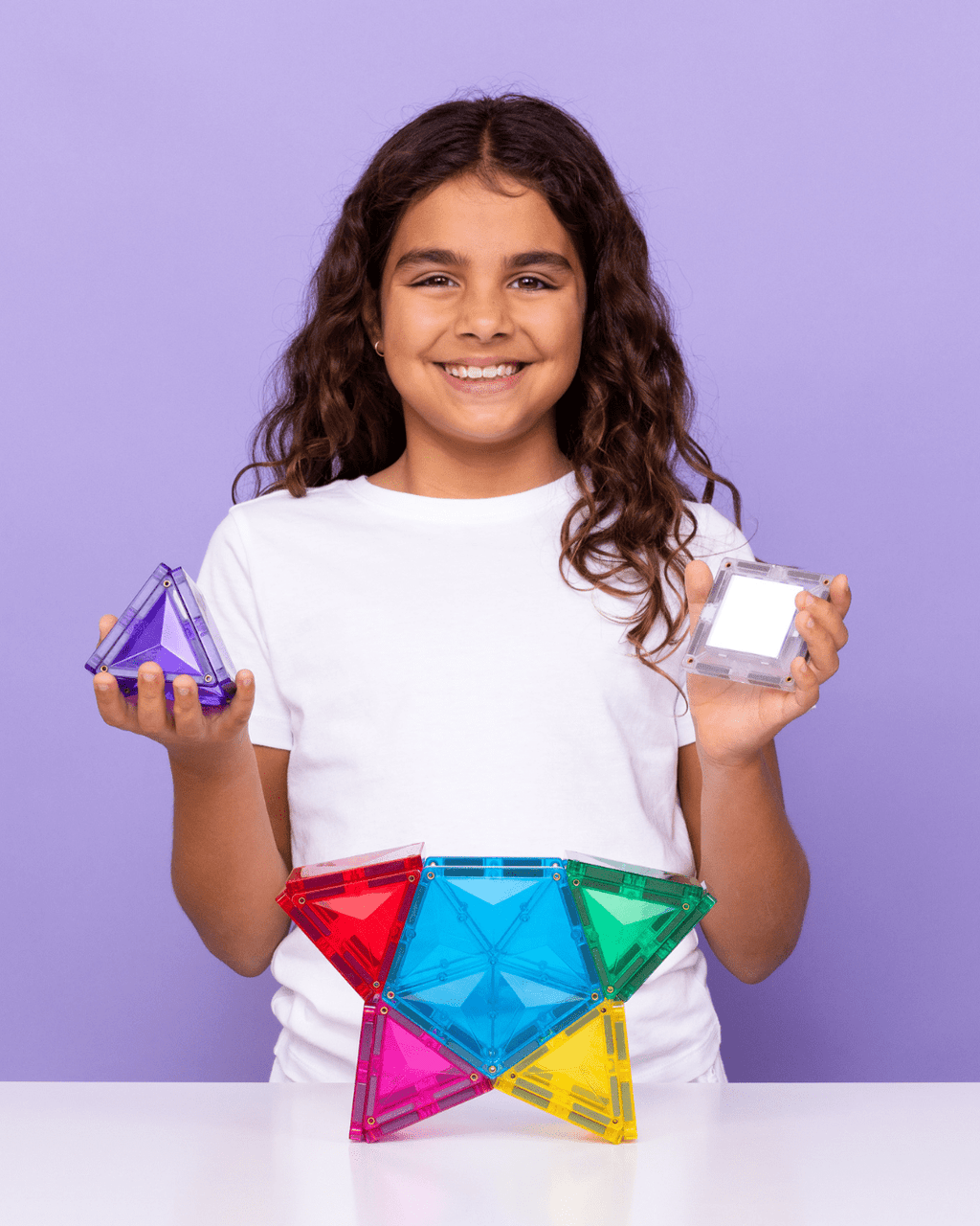 Magneetspeelgoed Light Star Pack - set van 28 - Magnetische bouwspeelgoed Connetix - In den Olifant