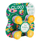 Magneetspeelgoed Tiny & Mighty Jungle - set van 9 onderdelen - Magnetische bouwspeelgoed Clixo - In den Olifant