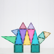 Magneettegels Glitter Castle Pack - set van 48 - Magnetische bouwspeelgoed Connetix - In den Olifant