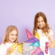 Magneettegels Glitter Unicorn Pack - set van 56 - Magnetische bouwspeelgoed Connetix - In den Olifant