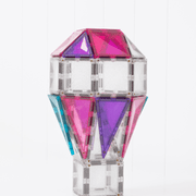 Magneettegels Glitter Unicorn Pack - set van 56 - Magnetische bouwspeelgoed Connetix - In den Olifant