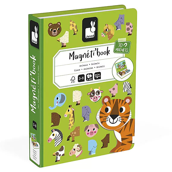 Magneetspel Magneti'Book - Animals