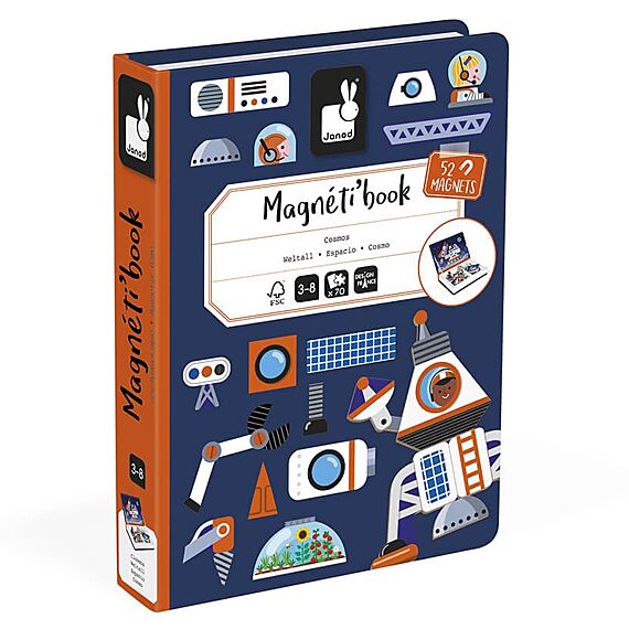 Magneetspel Magneti'Book - Cosmos