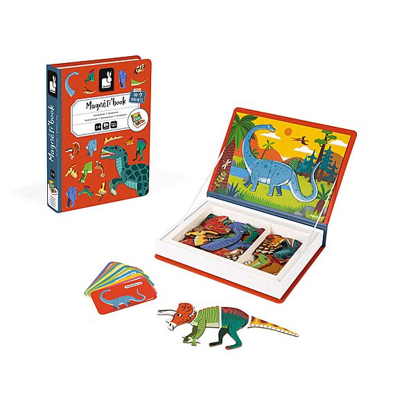 Magneetspel Magneti'Book - Dinosaurs