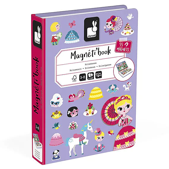 Magneetspel Magneti'book - Princesses