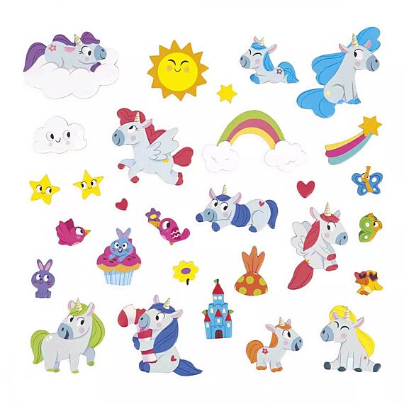 Magnetisch spel Magneti' Stories - Unicorns