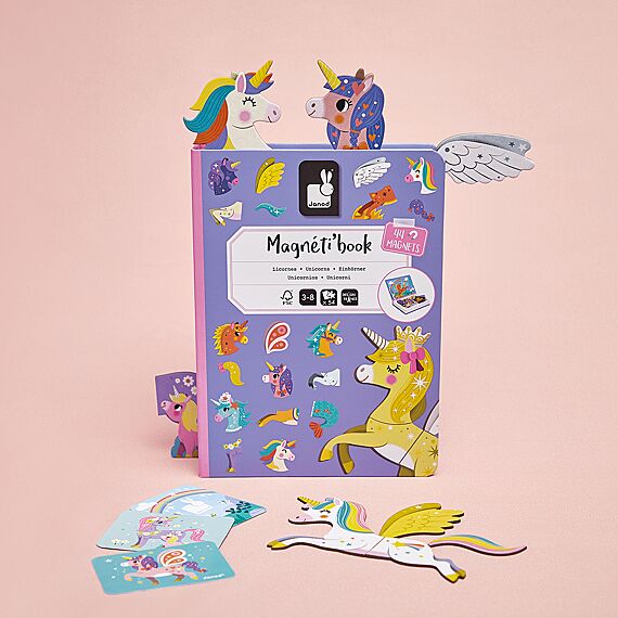 Magneetspel Magneti'Book - Unicorn