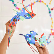 Magnetisch bouwspeelgoed Ocean Creatures - set van 24 onderdelen - Magnetische bouwspeelgoed Clixo - In den Olifant