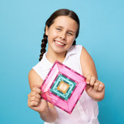 Magnetisch bouwspeelgoed Pastel Portal Pack - set van 48 - Magnetische bouwspeelgoed Connetix - In den Olifant