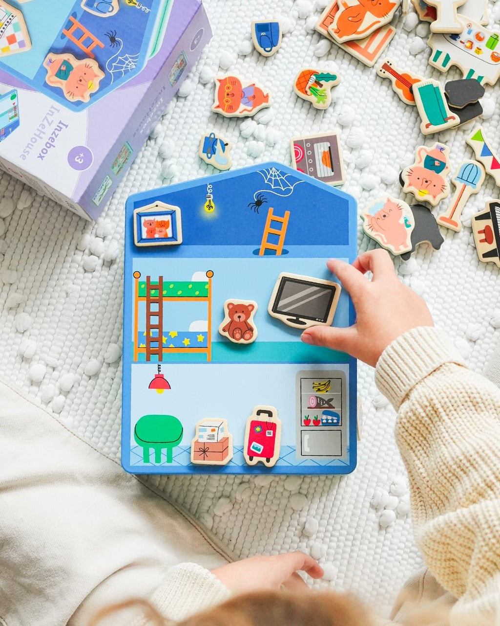 Magnetisch spel - InZeHouse - Magnetische puzzels Djeco - In den Olifant