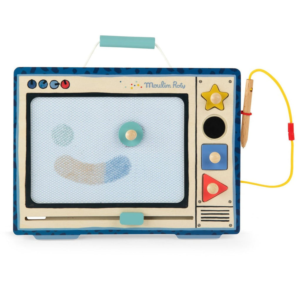 Magnetisch tekenbord Puce & Pilou - Kleuren en tekenen Moulin Roty - In den Olifant