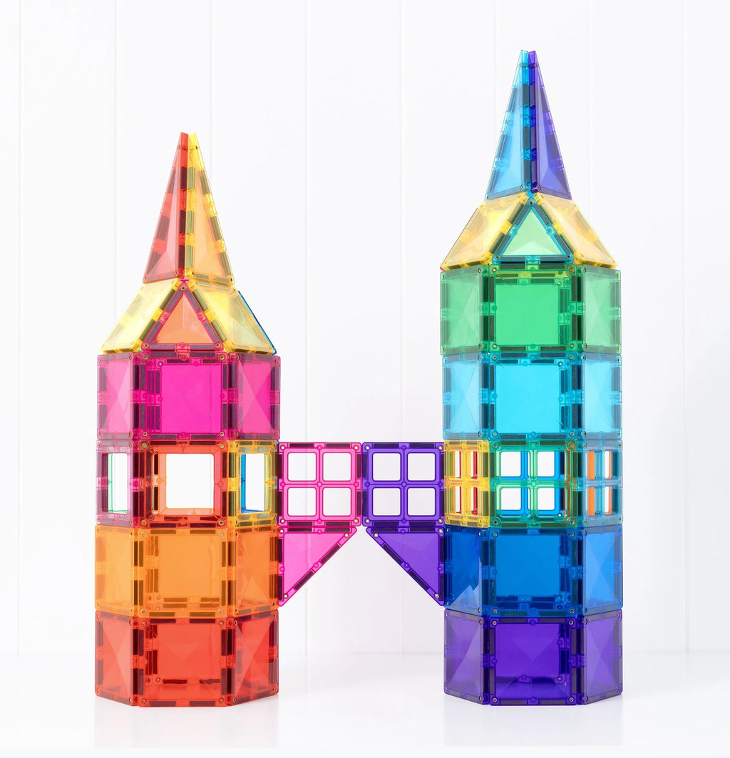 Magnetische bouwstenen Bright Mega Pack - set van 202 - Magnetische bouwspeelgoed Connetix - In den Olifant