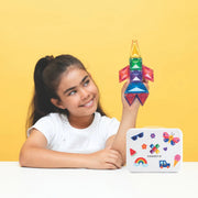 Magnetische bouwstenen Travel Mini Pack - set van 32 - Magnetische bouwspeelgoed Connetix - In den Olifant