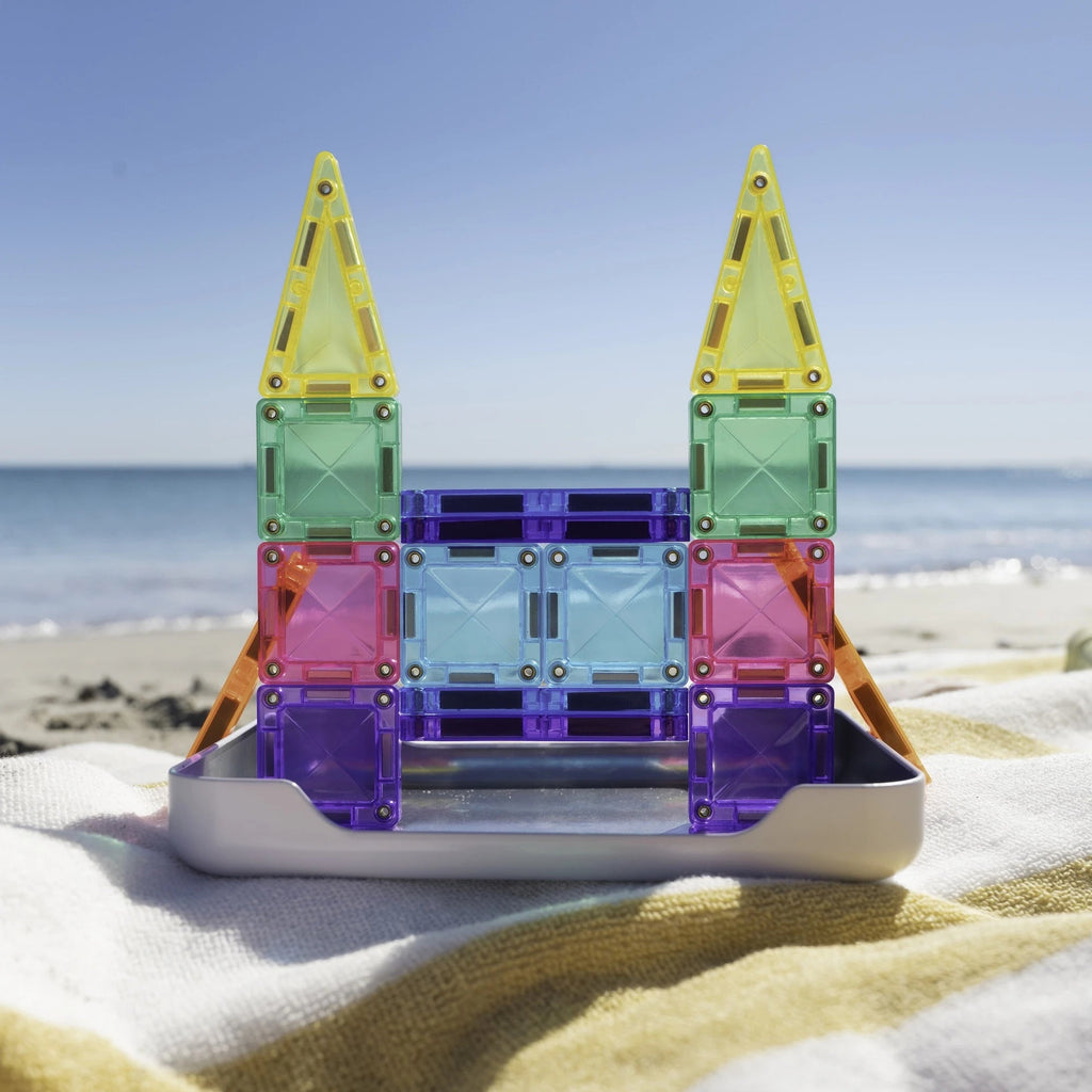 Magnetische bouwstenen Travel Mini Pack - set van 32 - Magnetische bouwspeelgoed Connetix - In den Olifant