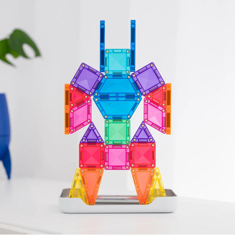 Magnetische bouwstenen Travel Mini Pack - set van 32 - Magnetische bouwspeelgoed Connetix - In den Olifant