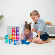 Magnetische knikkerbaan Ball Run Launcher Pack - set van 47 - Knikkers en knikkerbanen Connetix - In den Olifant