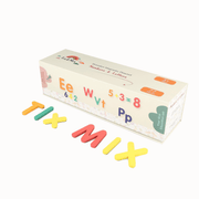 Magnetische letters en cijfers - set van 77 - Magneten en letters Tix&Mix - In den Olifant