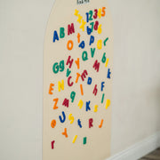 Magnetische letters en cijfers - set van 77 - Magneten en letters Tix&Mix - In den Olifant