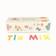Magnetische letters en cijfers - set van 77 - Magneten en letters Tix&Mix - In den Olifant