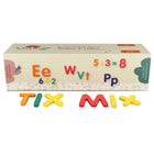 Magnetische letters en cijfers - set van 77 - Magneten en letters Tix&Mix - In den Olifant