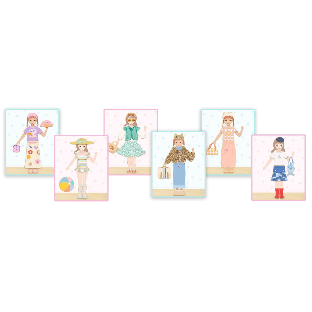 Magnetische puzzel Inzebox Dressing - 36 stukjes - Magnetische puzzels Djeco - In den Olifant