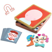 Magnetische Puzzel Inzebox Portraits - 36 stukjes - Magnetische puzzels Djeco - In den Olifant