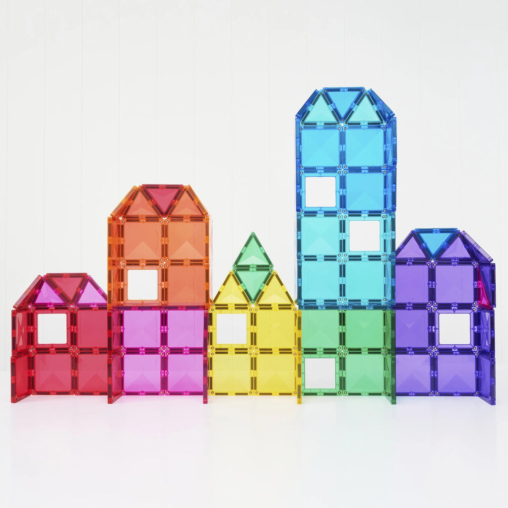 Magnetische tegels Bright Creative Pack - set van 104 - Magnetische bouwspeelgoed Connetix - In den Olifant