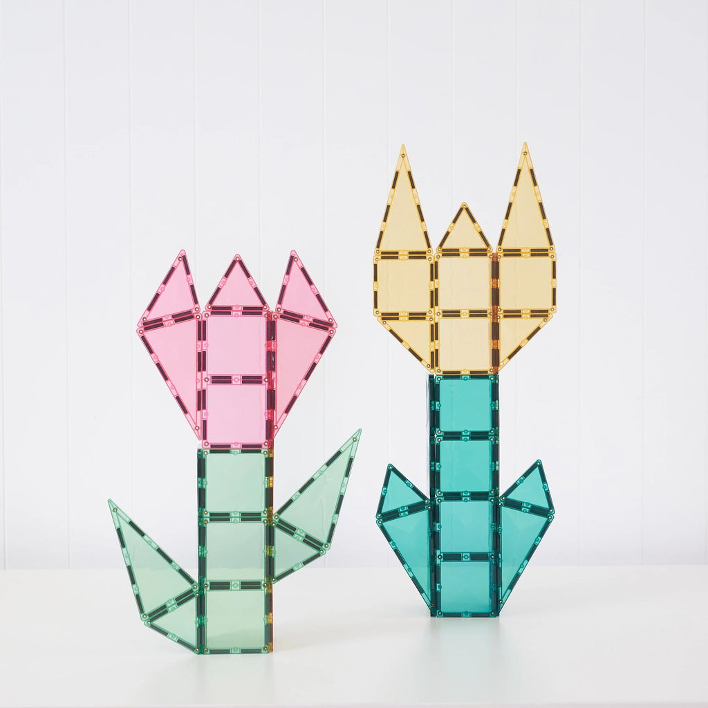 Magnetische tegels Pastel Creative Pack - set van 104 - Magnetische bouwspeelgoed Connetix - In den Olifant