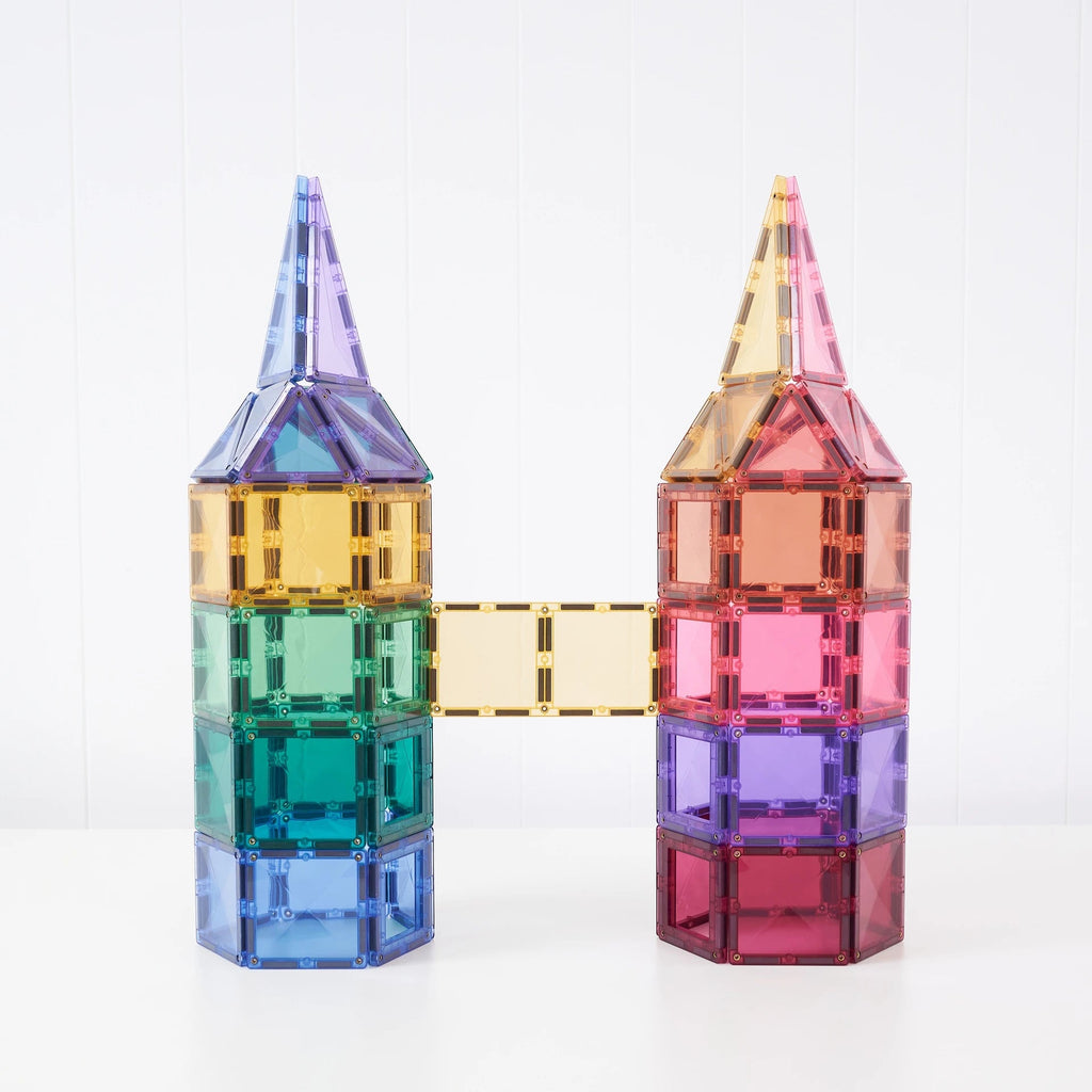 Magnetische tegels Pastel Creative Pack - set van 104 - Magnetische bouwspeelgoed Connetix - In den Olifant