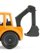 Man vrachtwagen met graaflader 1:87 - Auto's en voertuigen Siku - In den Olifant