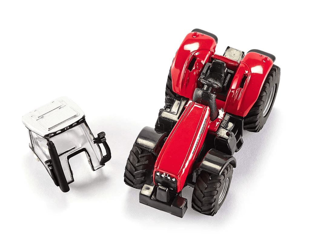 Massey Ferguson tractor met aanhanger 1:87 - Speelvoertuigen Siku - In den Olifant